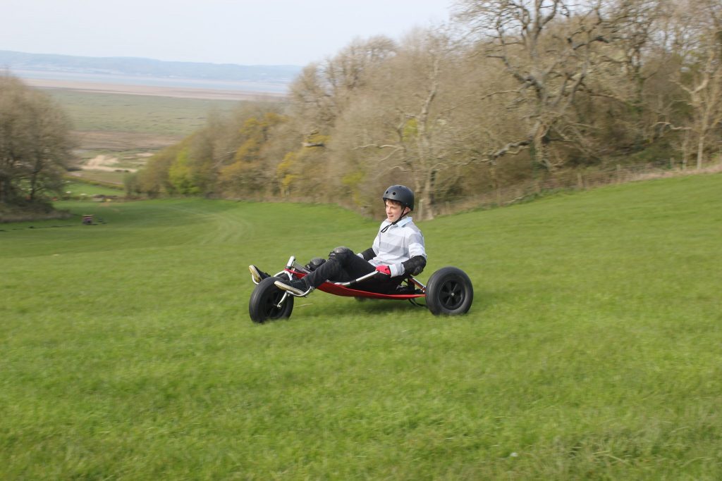 Riders at BRD Gravity Centre, Gower