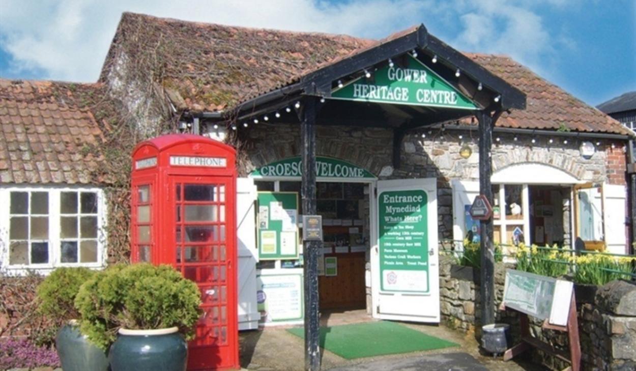 12th-century water mill at Gower Heritage Centre