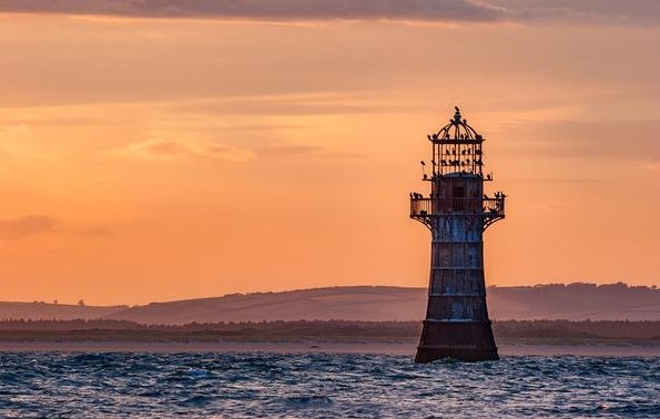 Llanmadoc with views towards Whiteford Sands