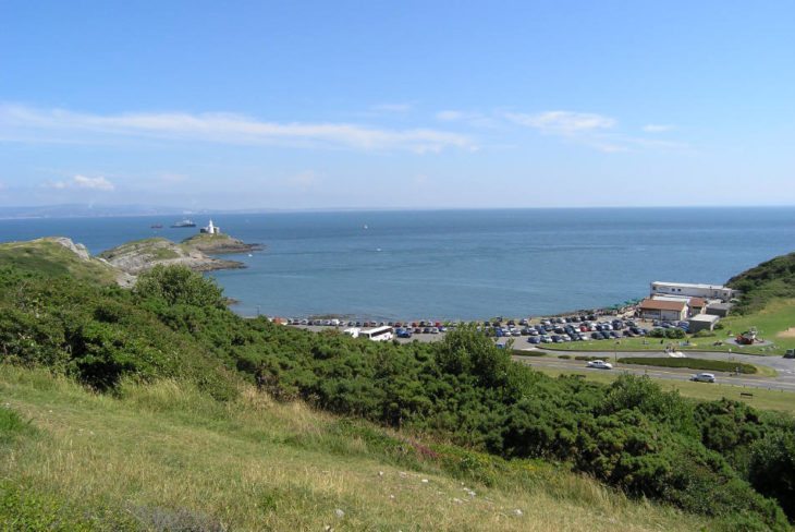 Coastal view near Mumbles and Bracelet Bay