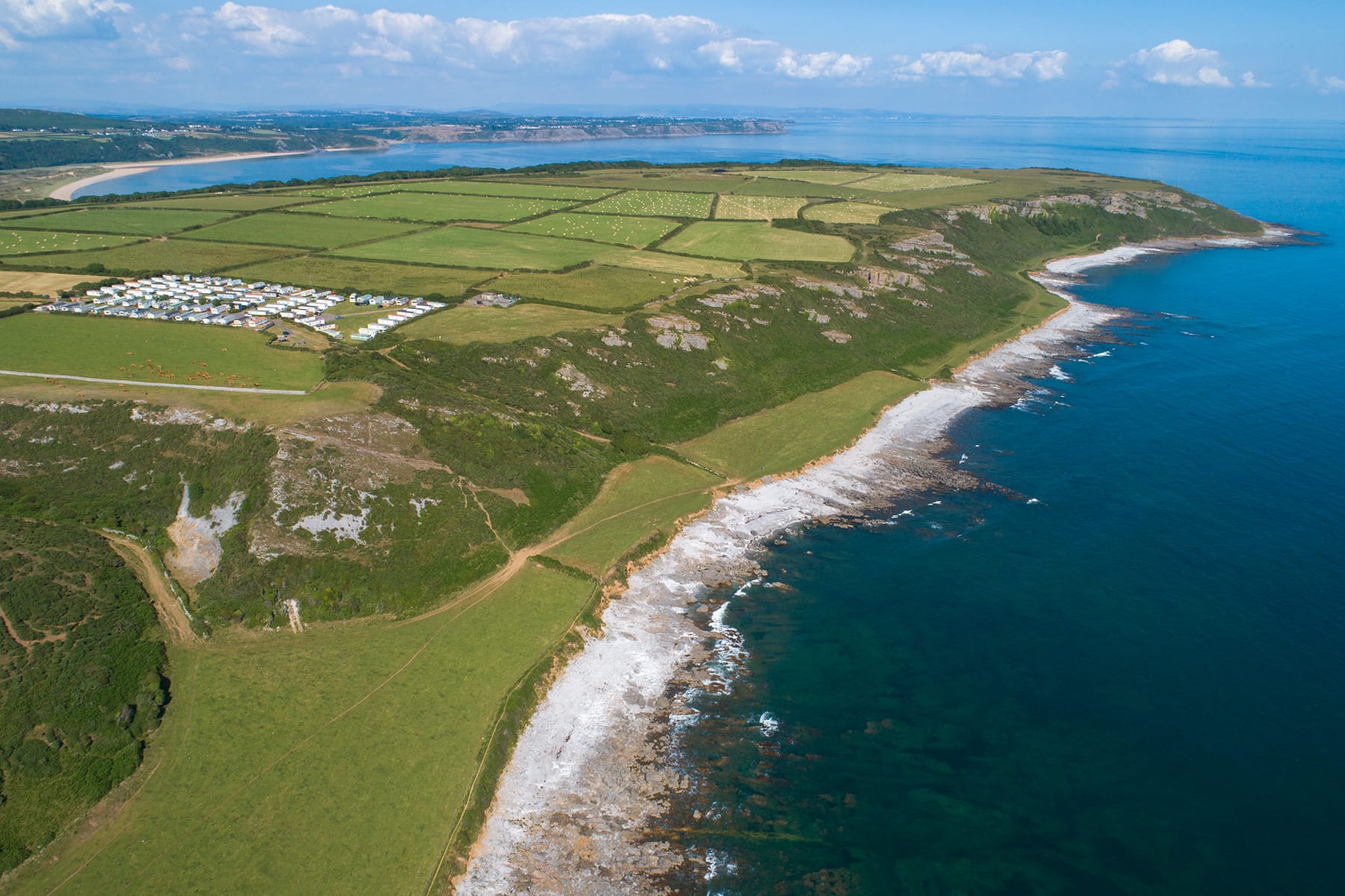 Beaches and coastal paths near Green Meadow